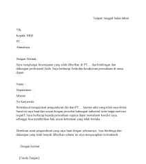 23 mei 2021 oleh rizky pratama. Contoh Surat Pengunduran Diri Word Info Gtk