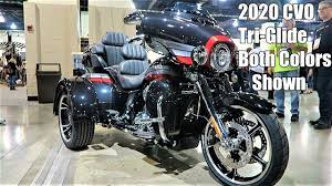 2020 Harley Davidson Cvo Tri Glide First Look All Colors Shown Harley Davidson Cvo Harley Davidson Harley