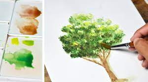 Tips Mudah Melukis Cat Air Untuk Pemula Watercolor Tips For Beginners Youtube