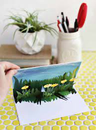 Whether creating baby cards for girls or baby cards for boys, perhaps even a baby shower card, today's twist & pop fun fold card is bound to get their attention. How To Make A Simple Pop Up Card A Beautiful Mess