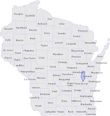 Study map with activity centers. Wisconsin Department Of Transportation County Maps