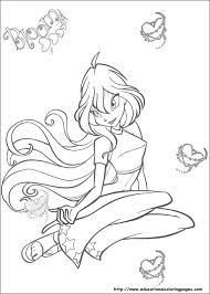 She was the first character to be introduced. Winx Club Coloring Pages Free For Kids