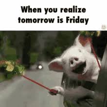 Happy Friday Eve Gifs Tenor #friday eve #thursday #we are almost there #hurry up weekend #redhead #me #ginger #red hair #selfie #blue eyes #dimples #freckles #chubby #personal. happy friday eve gifs tenor