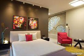 24 Beautiful Bedrooms Show You How To Do Bedroom Lighting Right Master Bedroom Lighting Bedroom Design Track Lighting Bedroom