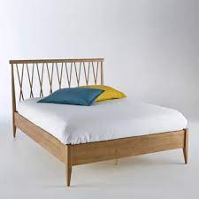 lit sommier quilda la redoute interieurs lit lit sommier tete de lit avec rangement tete de lit en tissu