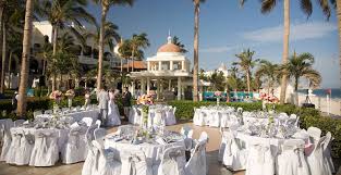 Riu Palace Cabo San Lucas Wedding Reception On Beachfront Terrace Beach Wedding Reception Cabo San Lucas Weddings Cabo Weddings