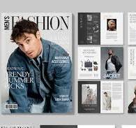 Men's Fashion Magazine Template