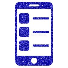 There are so many emoji possibilities. Smartphone List Icon Grunge Watermark Stock Vector Illustration Of Display Dirty 88891726