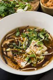 Mushroom Miso Soup Recipe Recipe Miso Soup Recipe Miso Soup Soup Recipes