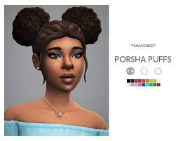 Hair Elliandra In 2021 Sims 4 Afro Hair Afro Hair Sims 4 Cc Sims Hair