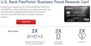Us bank flexperks travel rewards card review. U S Bank Flexperks Business Travel Rewards Card 25 000 Bonus Points 375 Value