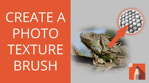 Creating Photo Texture Brushes Allows customized textures for the brushes. creating photo texture brushes