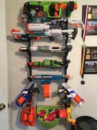 We came in right at about $45 which included everything we used. Thingiverse Nerf Gun Rack Page 1 Line 17qq Com
