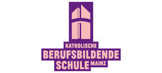 Een torenflat waarin de directie, journaalredactie en ondersteundende diensten werden gehuisvest en een garage voor de reportagewagens. Neues Schullogo Katholische Berufsbildende Schule Mainz