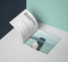 Square book mockup free psd. 40 Useful Square Brochure Psd Mockup Templates Decolore Net
