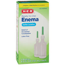 How do laxatives work in the body? H E B Enema Saline Laxative Shop Digestion Nausea At H E B