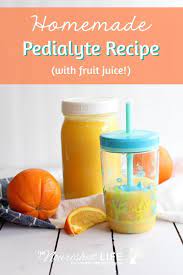 Homemade Pedialyte Electrolyte Drink W Orange Juice Recipe Fruit Juice Recipes Homemade Pedialyte Homemade Electrolyte Drink