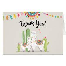 Are you searching for cartoon cowboy cactus png images or vector? Llama Thank You Card Fiesta Cactus Alpaca Shower Zazzle Com Thank You Cards Baby Shower Thank You Cards Custom Thank You Cards