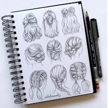 Pin By Juli Plata On Day To Day Fashion Drawing Sketches Sketches How To Draw Hair