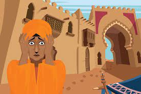 The arab and his camel | educational stories. English The Lost Camel Worldstories