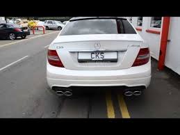 W204 C350 Cks Quad C63 Style Exhaust And Amg C63 Diffuser Amg C63 Amg Petronas Quad
