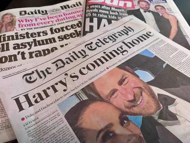 Prince Harry's Return to U.K. Sets Up Showdown With Tabloids - WSJ