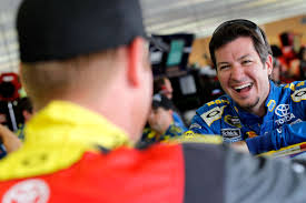 For the third consecutive year, windshield headers. Clint Bowyer Gets Martin Truex Jr Rolling In The Garage Martin Truex Jr Clint Bowyer Martin Truex