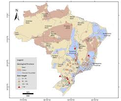 Click on above map to view higher resolution image. Map Of Brazil With 348 Dams With A Height Of 20m Or More Data From The Download Scientific Diagram