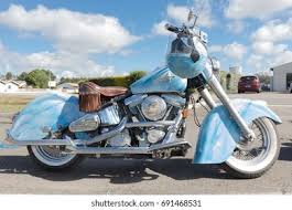 Image result for Light Blue 1952 Motorcycle