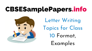 They need to be written with no disrespect, and it needs to be done courteously. Letter Writing For Class 10 Cbse Format Topics Samples
