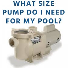 What Size Pump Should I Get For My Pool