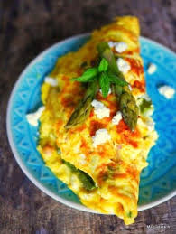 Omelette Asperges Feta Et Menthe Recette Omelette Aux Asperges Recette Omelette Recettes De Cuisine