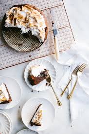 Chocolate Almond Cake With Peppermint Meringue Not Without Salt Bloglovin Kuchen Ohne Mehl Kuchen Und Torten Kuchen Rezepte