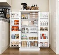 Amazon.com: Shintenchi Kitchen Pantry Cabinet,5 - Layer ...