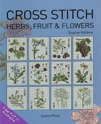 Model stitched one over two on 40 ct. 34 Herbs Needlepoint Ideas Cross Stitch Cross Stitch Patterns Cross Stitch Designs