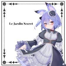 幽狐さん向け衣装】ロリータドレス「ル・ジャルダン スクレ」【VRchat向け】【3Dモデル】 - 追憶の書架 - BOOTH