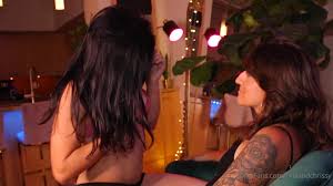 Briaandchrissy wow chrissy gives arielle a lesbian shot & she onlyfans porn  xxx