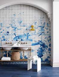 Flower basket 210/4 tapestry wallhanging h42 x w58 also available in size h24 x w27 more info. Beautiful Bathroom Tile Ideas To Give Your Walls And Floors Decor Report