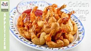 Golden Shrimp Puffs Roti N Rice Youtube Seafood Recipes Roti Recipes
