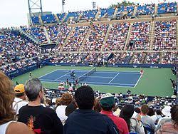 Repetitive motions and gripping activities lead to a painful condition called tennis elbow. Louis Armstrong Stadium 1978 2016 Wikipedia