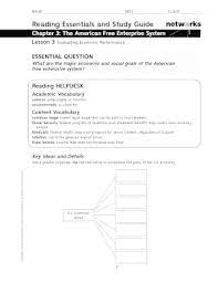 Reading essentials and study guide answer. Reading Essentials And Study Guide Lesson 3 Answer Key Fill Online Printable Fillable Blank Pdffiller