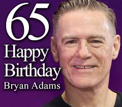 A Happy Birthday today to Bryan Adams, OC OBC (born Bryan Guy Adams 5  November 1959) Canadian rock singer-songwriter, guitarist, bassist,  producer, actor and photographer.