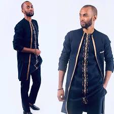 Light grey houndstooth havana suit. Modern African Outfit By Afrostyleparis Men S Suits Afrikrea