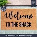 Welcome to the Shack Mat Personalized Welcome Door Mat Home Decor ...