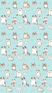 Kawaii Cat Wallpaper Cerca Con Google Food Cat Wallpaper Pattern Wallpaper Sparkle Wallpaper