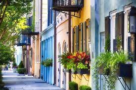 Located in downtown charleston on the waterfront, rainbow row is also surrounded by some of the best restaurants and cafes in the holy city. Rainbow Row I Charleston South Carolina Photographic Print George Oze Art Com