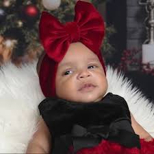 Red Velvet Baby Headwrap, Red Velvet Baby Headband, Red Velvet