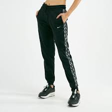 nike womens sportswear jogger logo tape sweatpants