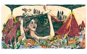 Esta es una celebraciã³n ancestral que comienza el 1 de. Gaia La Madre Tierra Mitologia