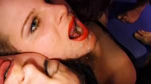 Bisexual Playground - Bathroom Blowjob Bliss